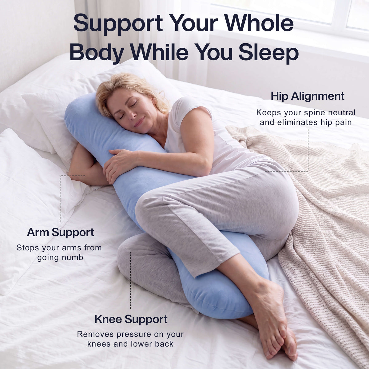 ComfortLab™ BodyAlign Pillow