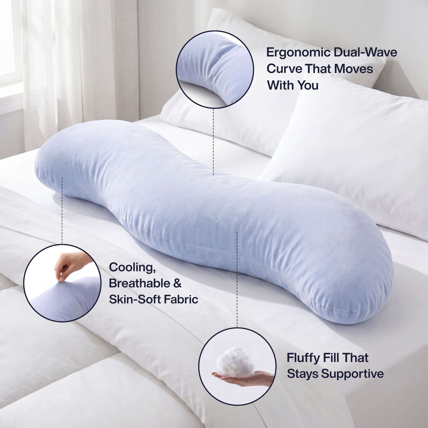 ComfortLab™ BodyAlign Pillow