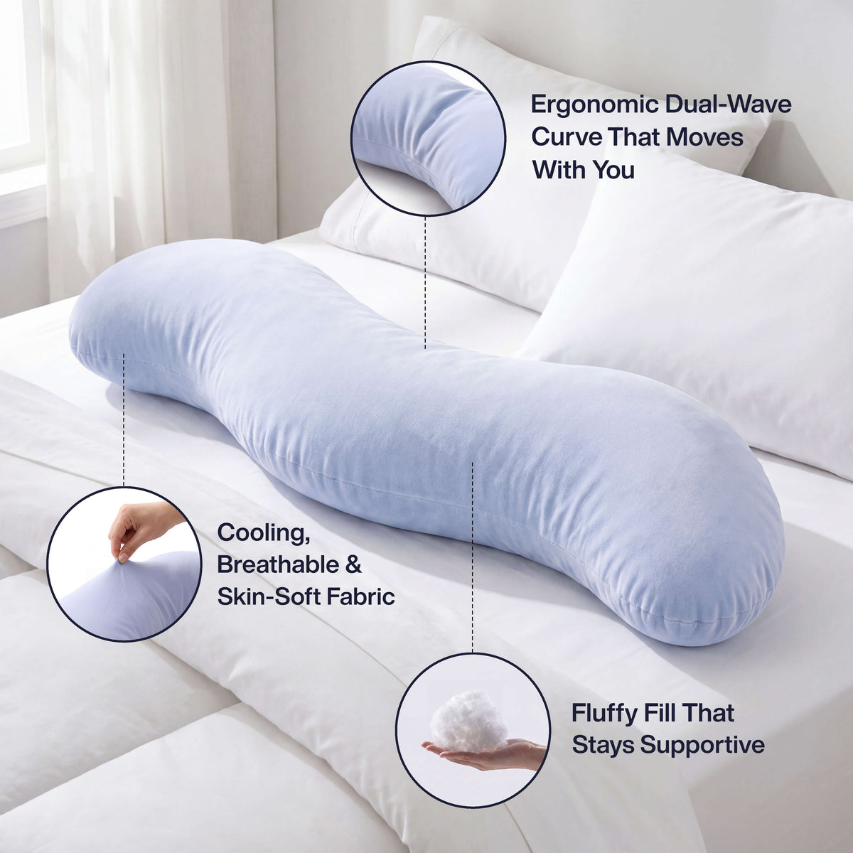 ComfortLab™ BodyAlign Pillow
