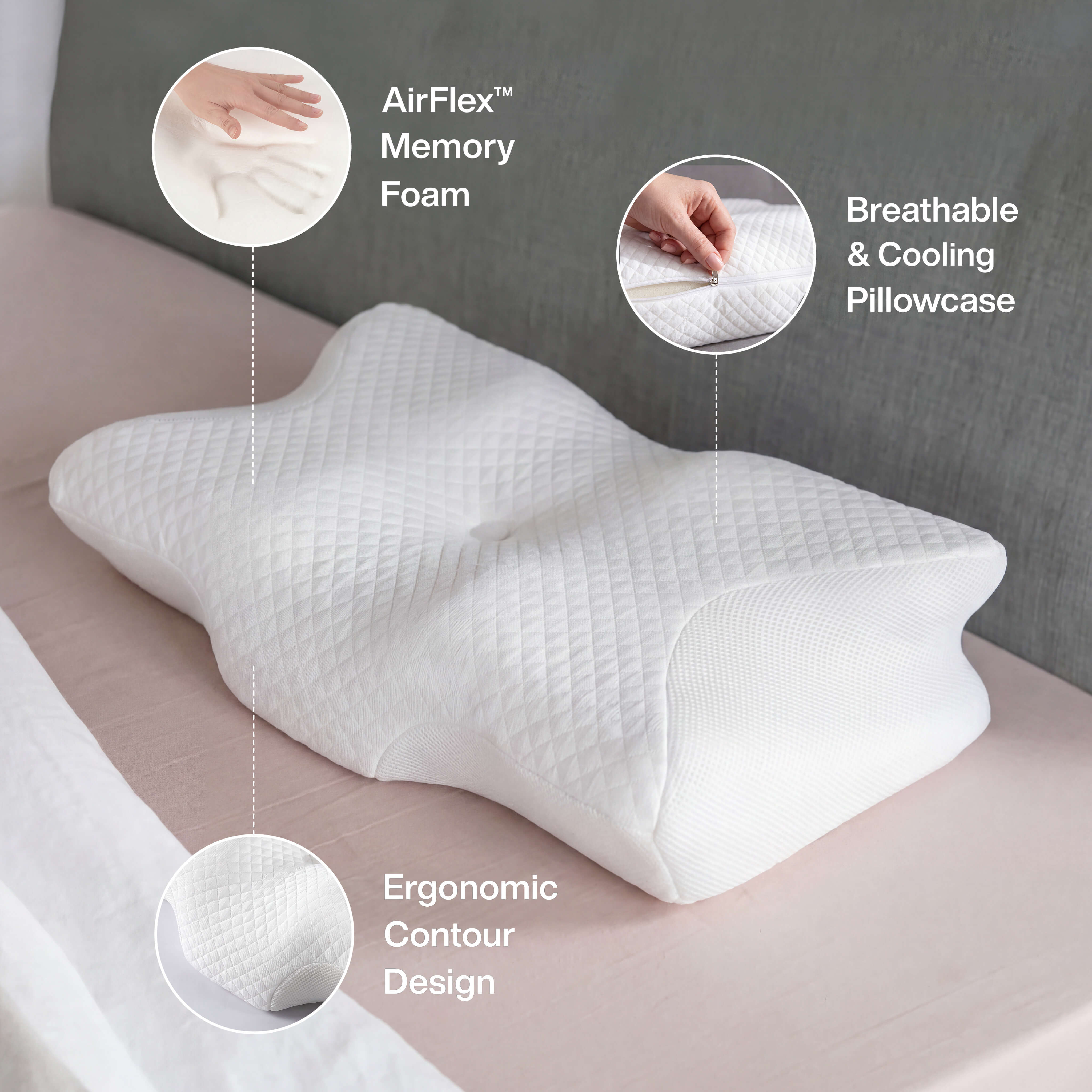ComfortLab™ Orthopaedic Pillow