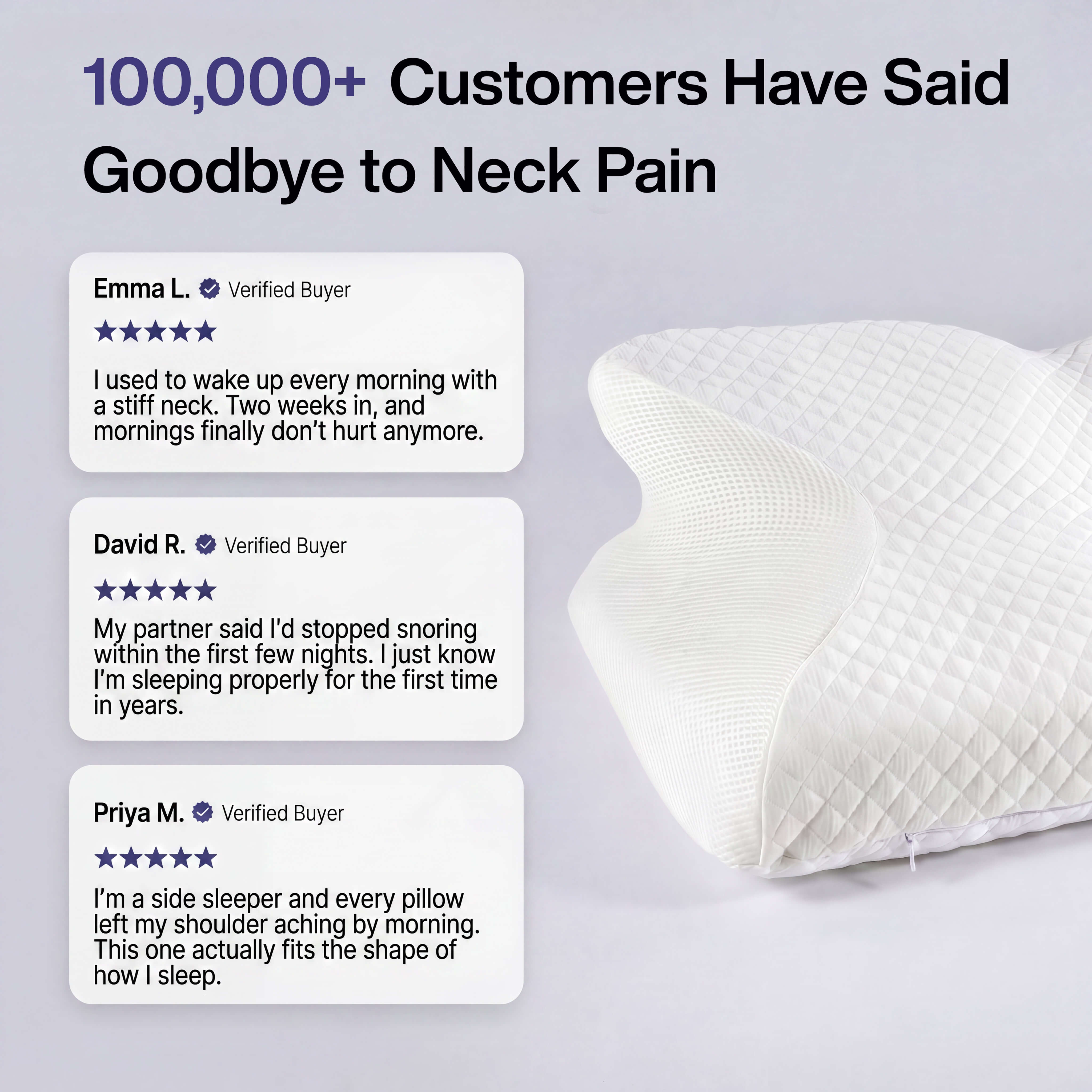 ComfortLab™ Orthopaedic Pillow